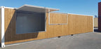 40-Fuß-Barcontainer aus Holz