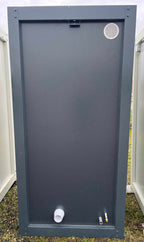 Einfaches WC-Sanitärmodul – Farbe Gris